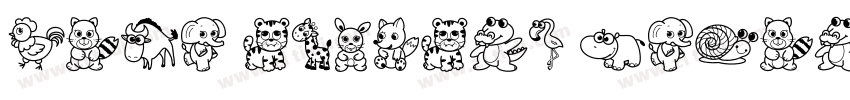 Cute Animals Regular字体转换 Cute Animals Regular字体转换